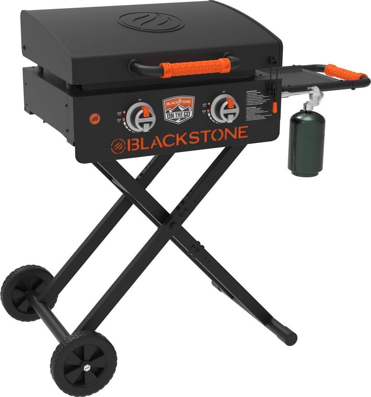 Blackstone Griddle with Hood and Flexfold Legs 1935