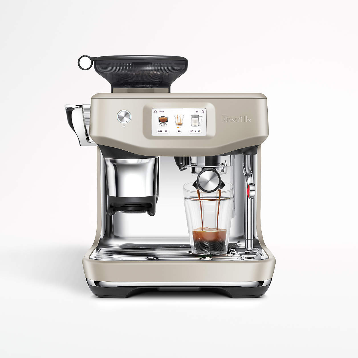 Breville Impress Espresso Machine in Almond Nougat