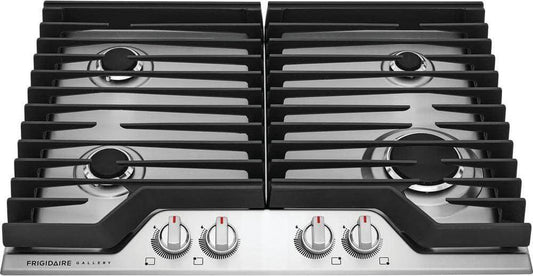 Frigidaire GCCG3046AS 30" Gallery Series Gas Cooktop with 4 Sealed Burners