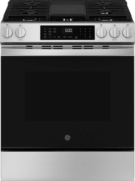 GE GGS600AVFS 30 Inch Natural Gas Range Stainless Steel