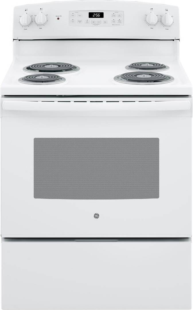 GE JB256DMWW White
