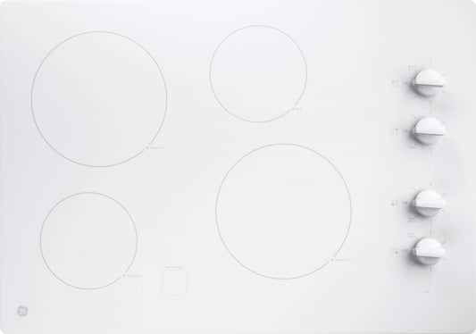 GE JP3030DWBB 30" 4 Burner Electric Cooktop