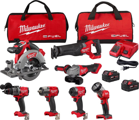 Milwaukee M18 FUEL Cordless Brushless Combo Kit