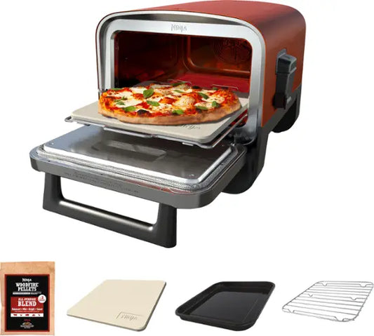Woodfire Pizza Oven 8 in 1 Outdoor Oven