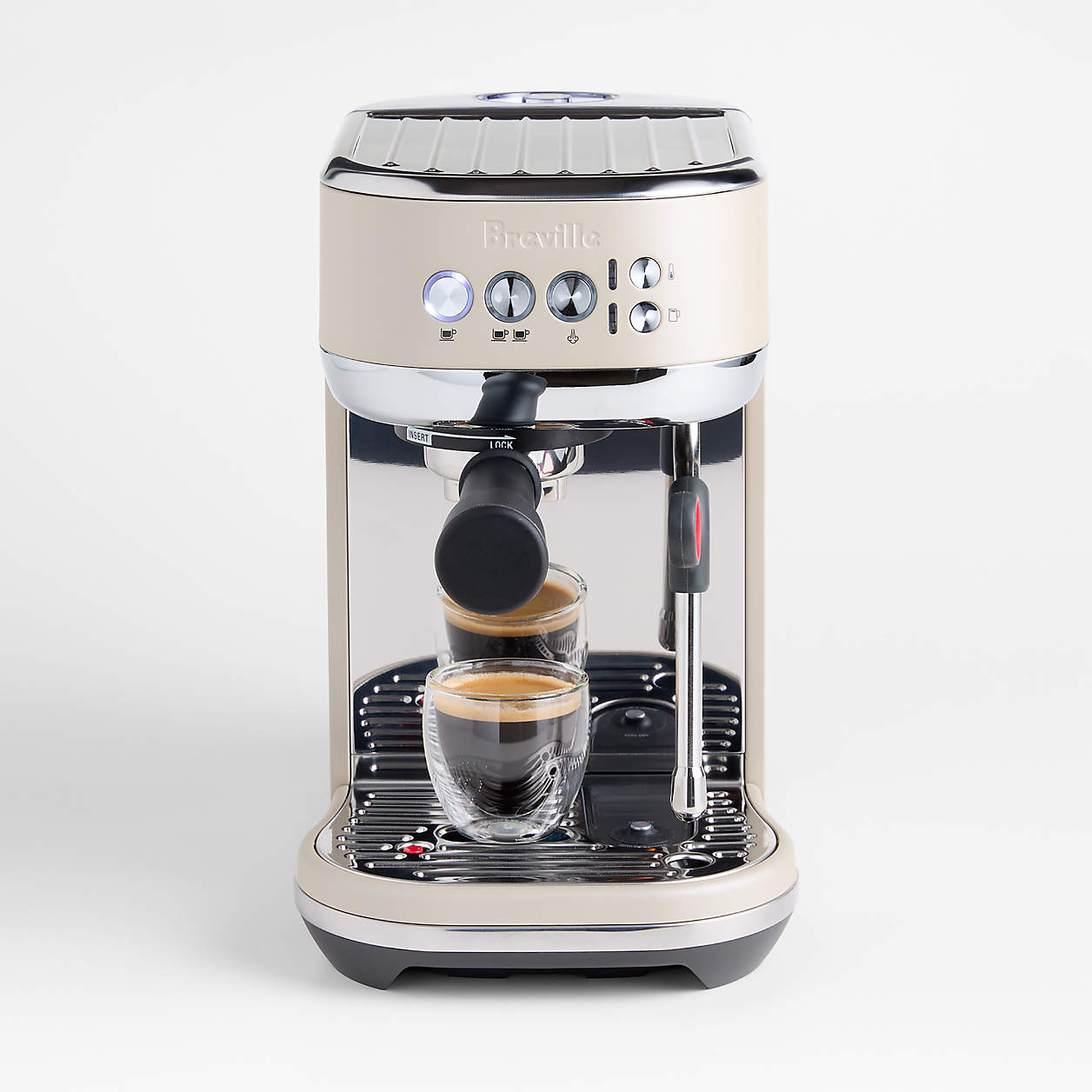 Plus Espresso Machine in Almond Nougat