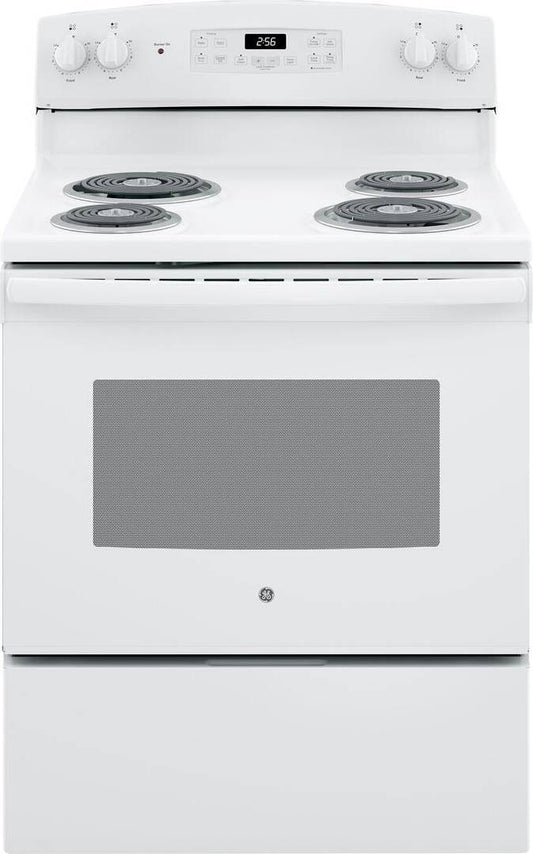 GE JB256DMWW White