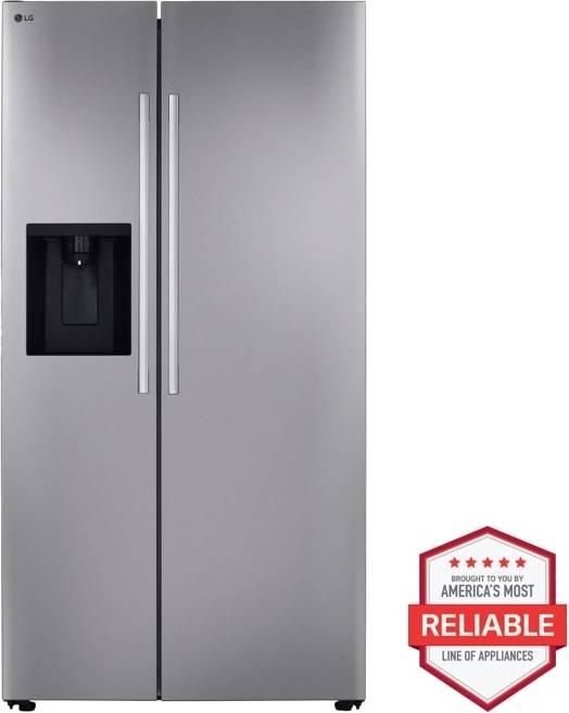 LG Standard-Depth Refrigerator 27 cu ft